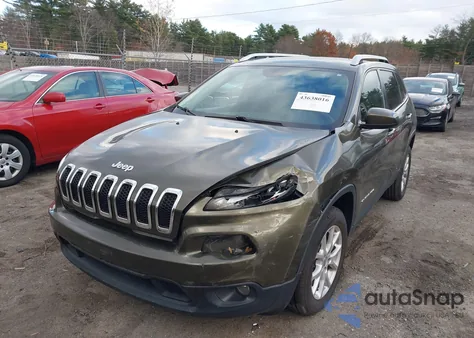 2014 Jeep Cherokee Latitude z USA, uszkodzony, nr VIN 1C4PJLCS4EW199715